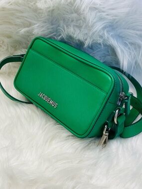 Jacquemus Green Crossbody Camera Bag